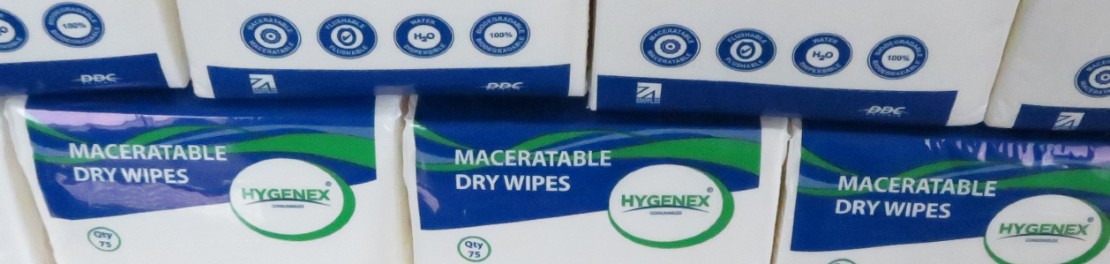 Maceratable Wipes